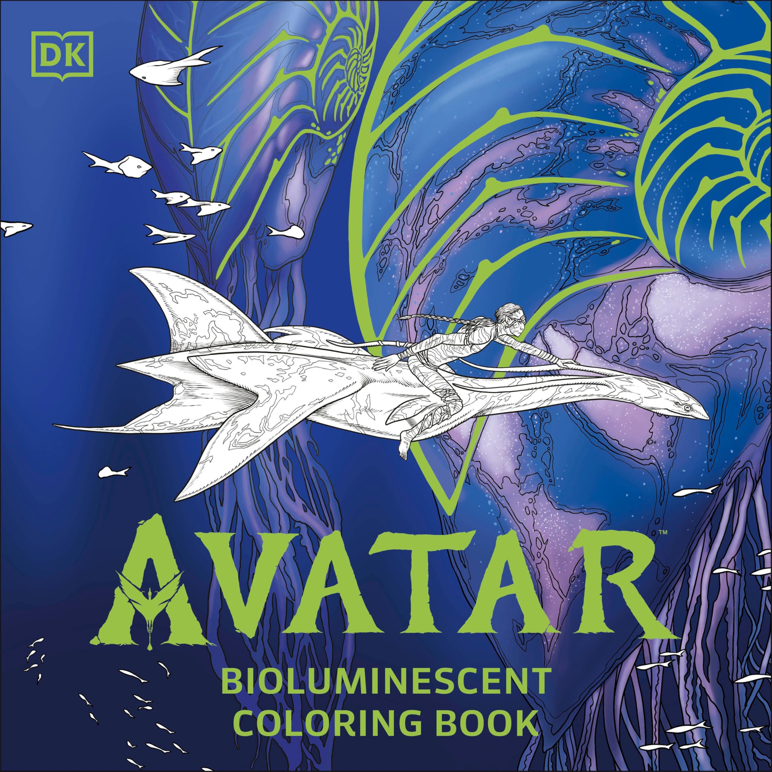 Avatar Bioluminescent Coloring Book: The Officially Licensed Glow in the Dark Coloring Book