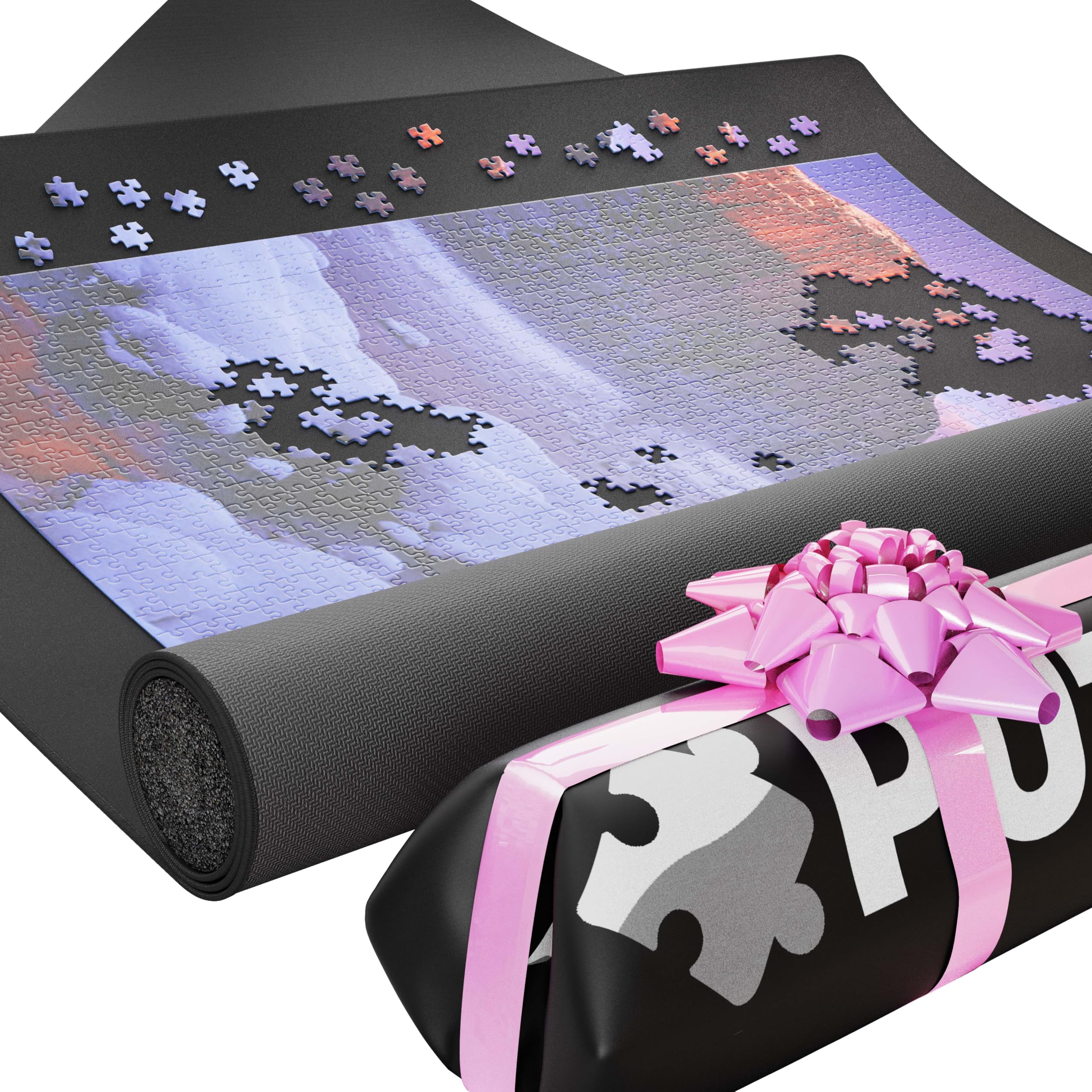 Puzzlup Puzzlematte 95 x 150 cm Premium Puzzle Rolle für 3000 Teile