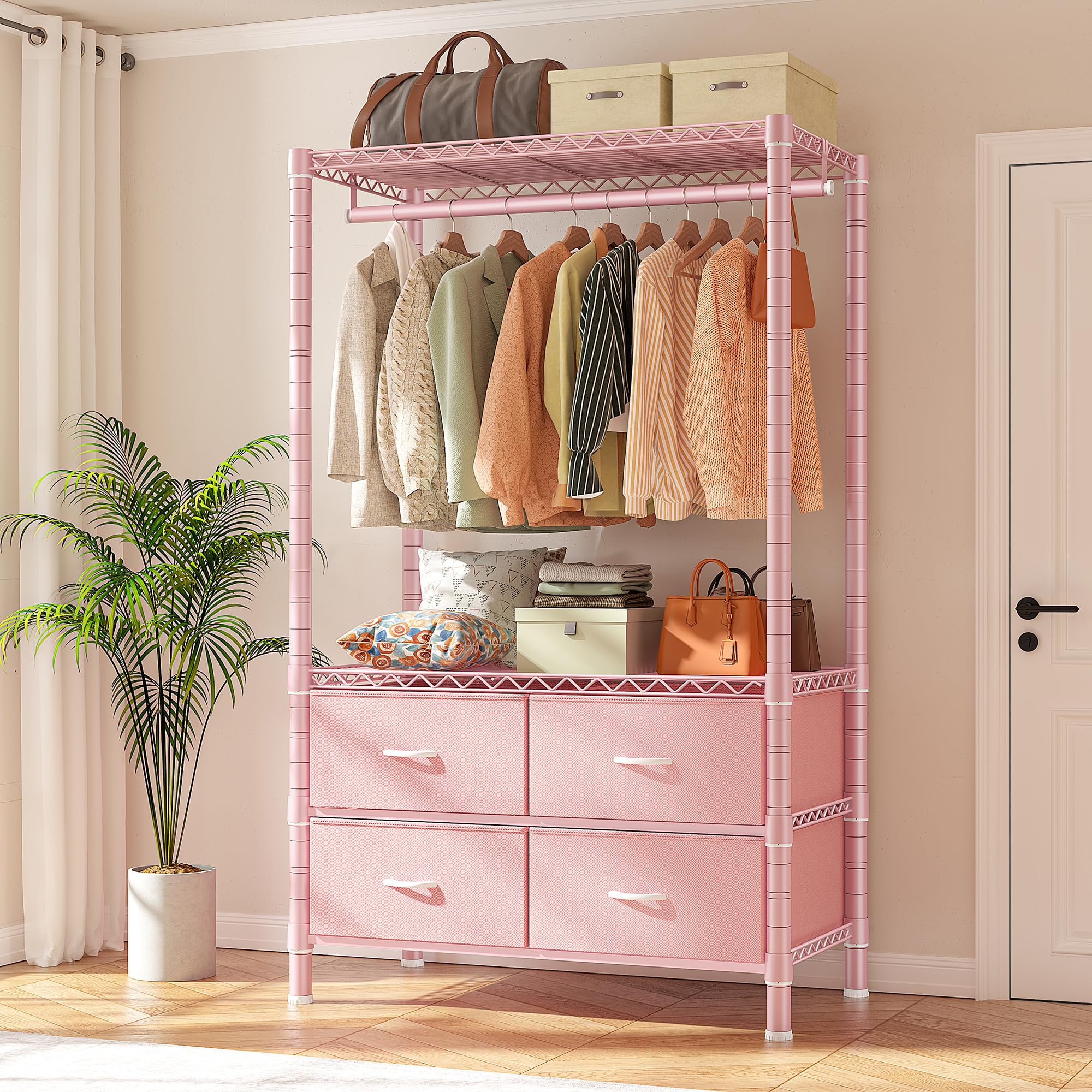 Amazon.com: Raybee Clothes Rack, Clothing Rack for Hanging