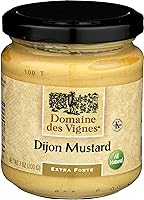 Vista 1 de Domaine Des Vignes Dijon Mostaza Extra Forte, 7 onzas, 7.05 oz, paquete de 2