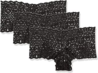 Maidenform Cheeky Panty Pack, Sexy Must Haves Lace Boyshorts for Women, 3-Pack at Amazon Women’s