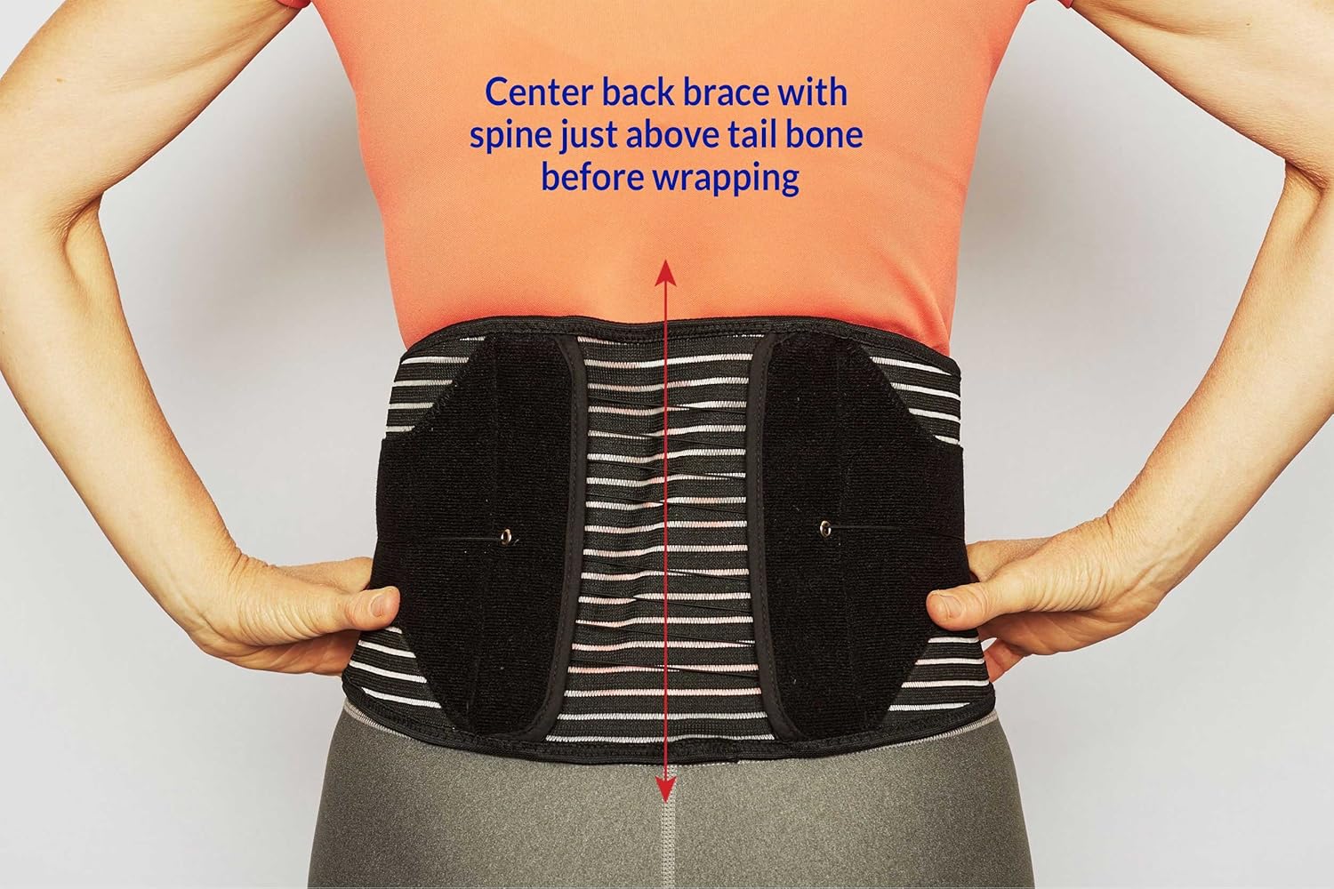 Comfort Compression Back Brace, XXLarge (XXL fits Waist Circumference of 53"-60") Black Lower Back Brace - Clinically Proven to Help and Support Your Active Life Style and Reduce Pain