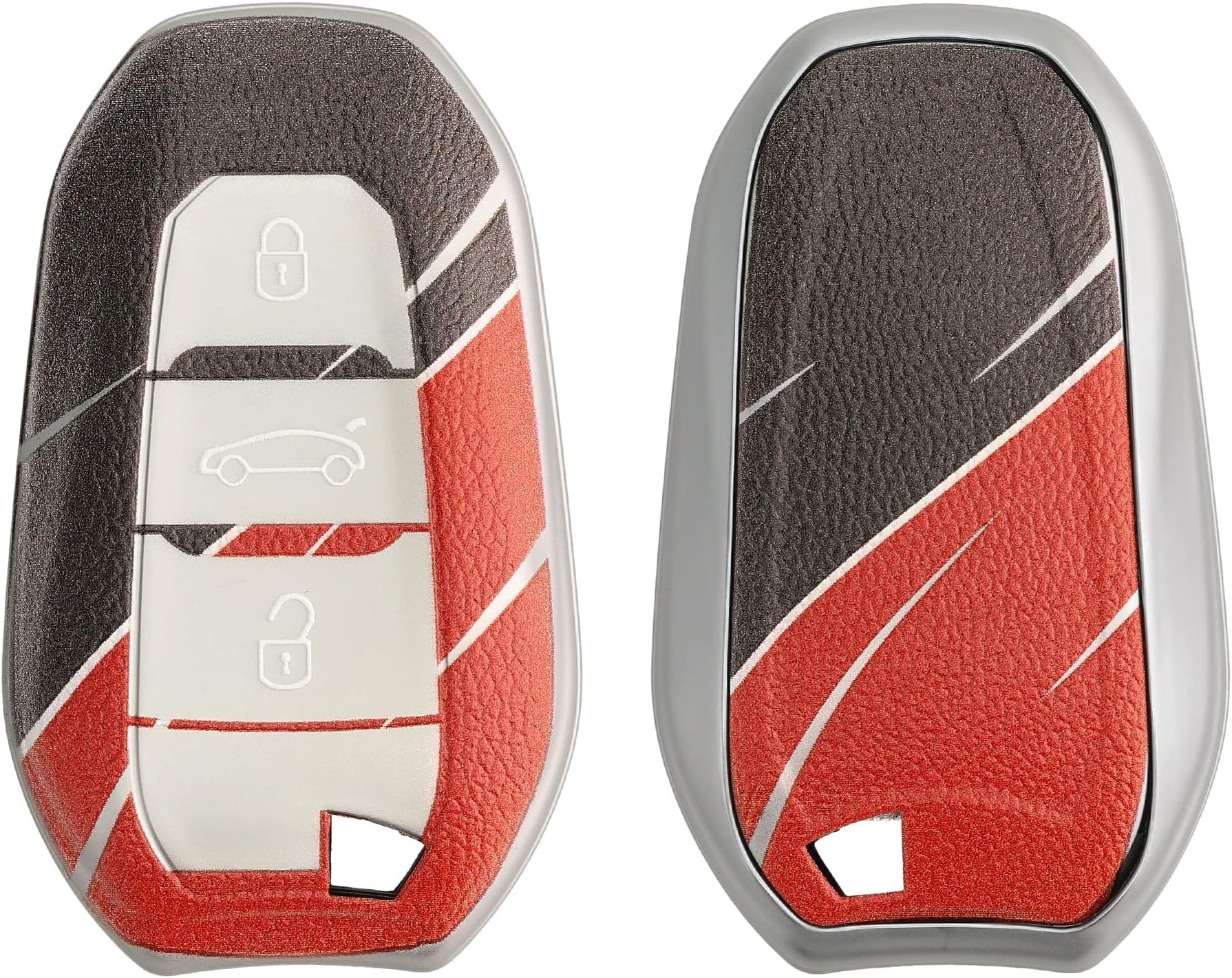 kwmobile Copri Chiave Compatibile con VW Golf 7 MK7 con 3 tasti - Guscio Protettivo in Simil