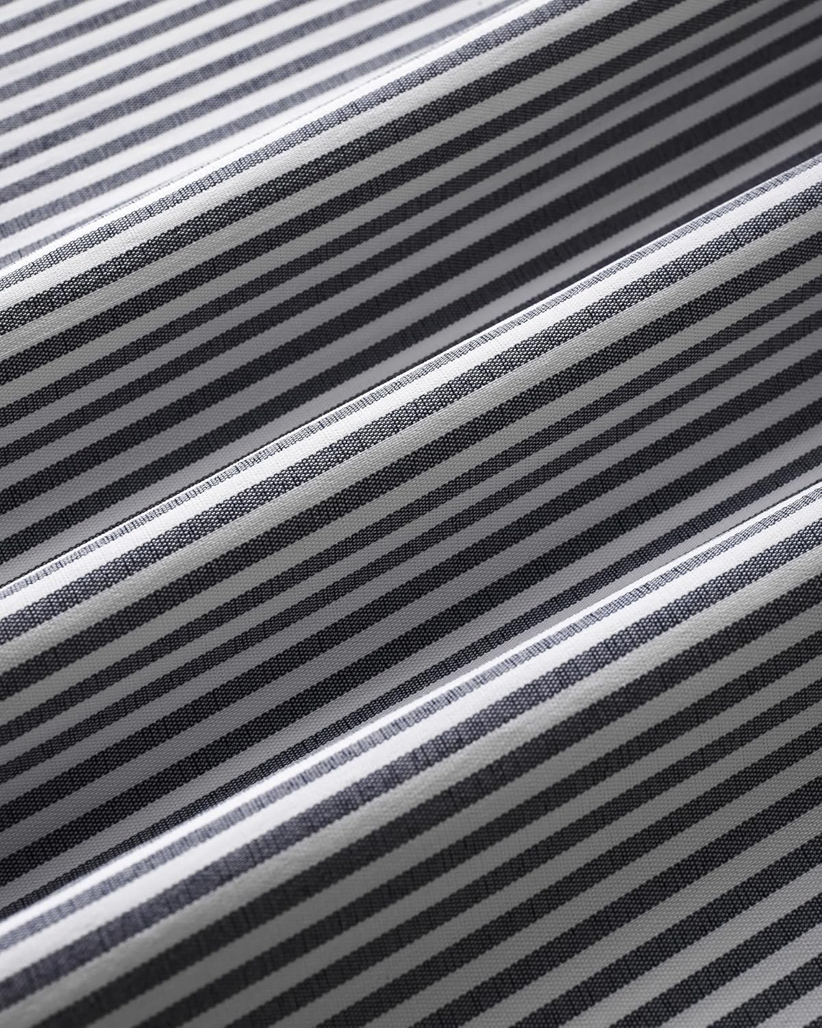 Alimens & Gentle Men's Dress Shirts Regular Fit Long Sleeve Button Down Shirts Wrinkle Free Cotton Shirts - Image 6