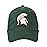 NCAA Zephyr Michigan State Spartans Mens University Relaxed Hat, Adjustable, Team Color/Stone
