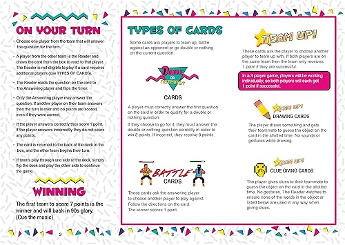 Miniatura 9 de Buffalo Games Hella 90's - Cultura Pop Trivia Juego Marrón