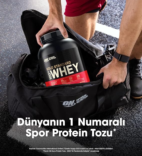 ON Optimum Nutrition 100% Whey Gold Standard Strawberry Flavored Strawberry 2.28kg 76 Service