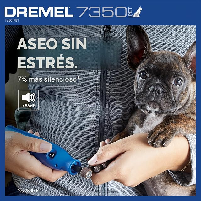 Foto 4 de 8 de Dremel Kit de aseo para mascotas 7350-Pet 3.6v