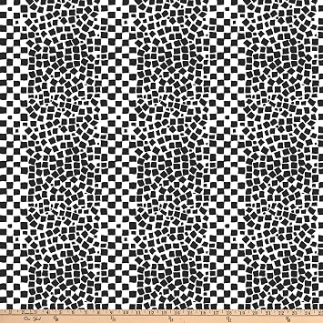 Kaffe Fassett Collective for FreeSpirit Chips White, Fabric by the Yard
