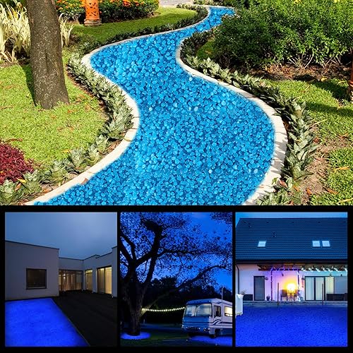 Sasylvia 3000 rocas que brillan en la oscuridad de 1 pulgada, rocas que brillan en la oscuridad, piedras que brillan en la oscuridad, piedras que