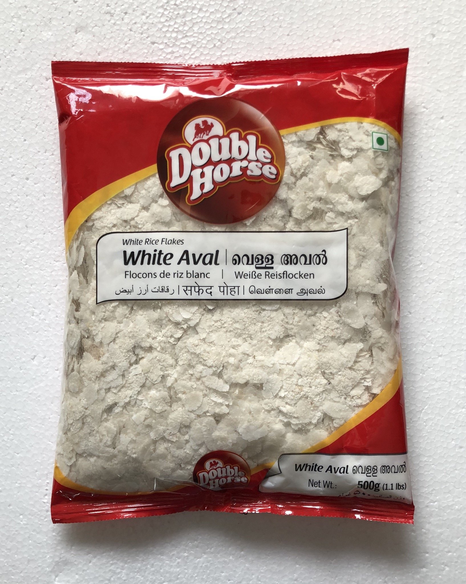 Double Horse White Rice Flakes 500g