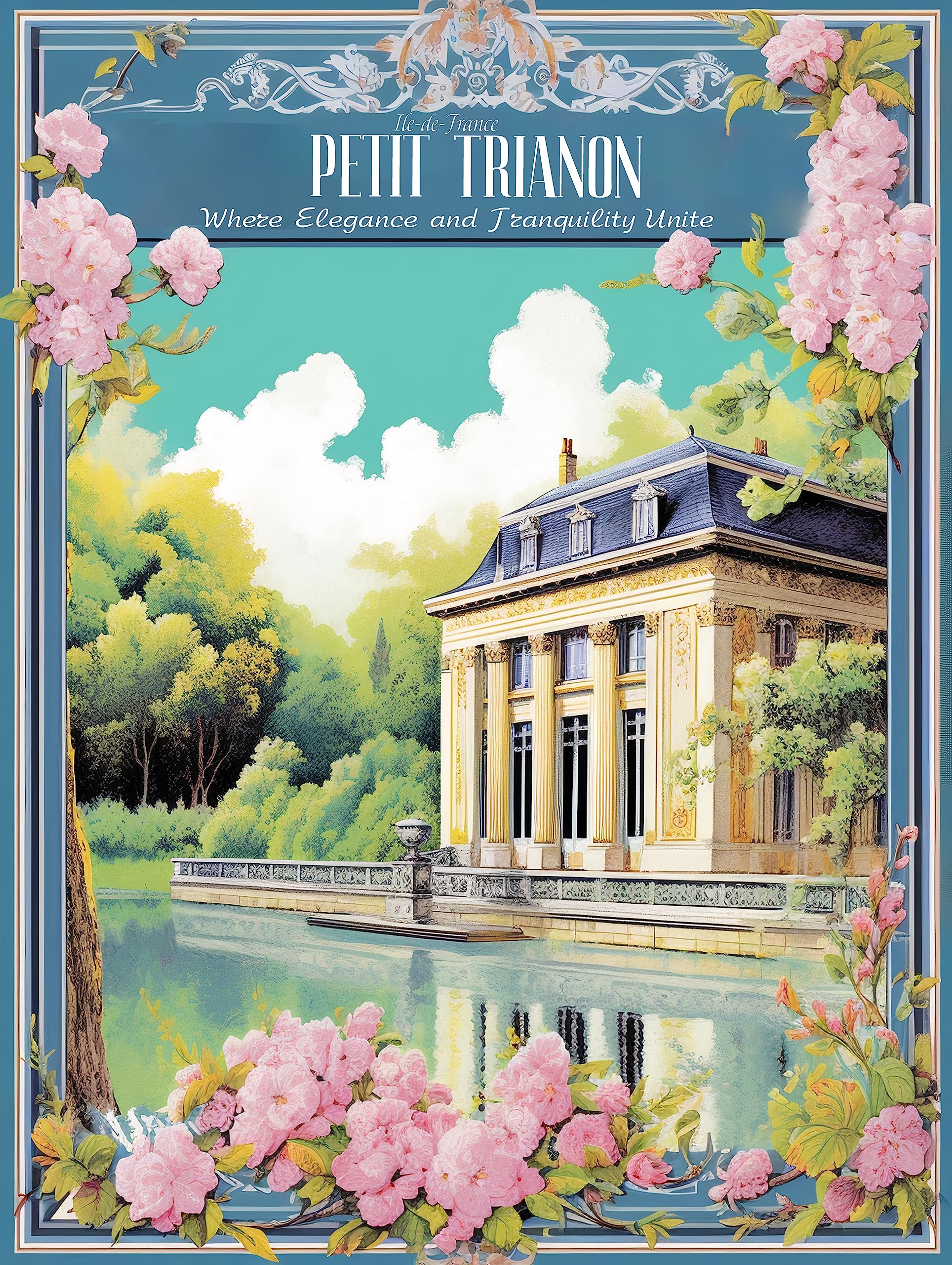 France, Petit Trianon | Poster | Wall Art | Home Decor |