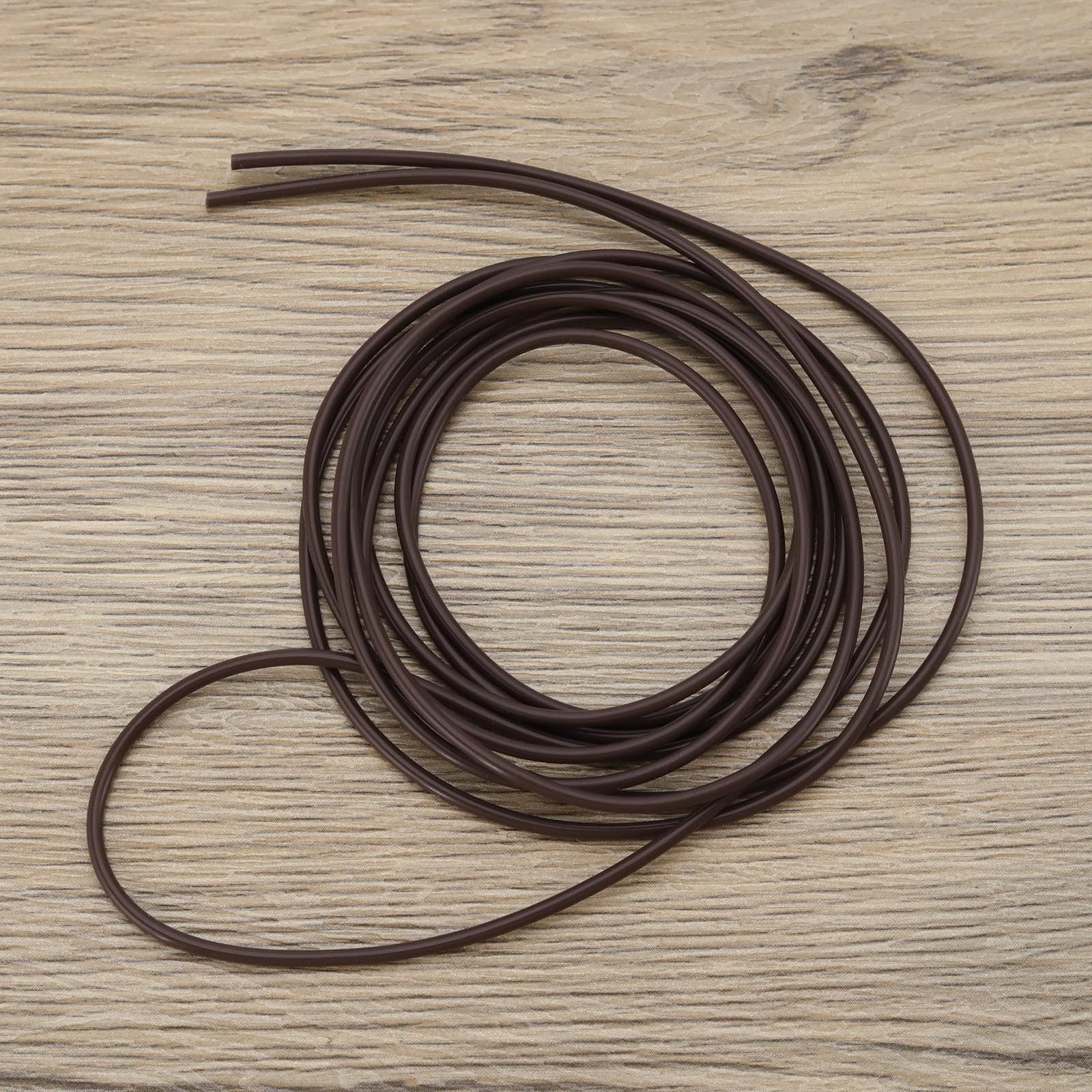 EMSea 6 tubos termorretráctiles de goma de silicona de 2 metros para pesca de carpas, aparejos de pesca antienredos, aparejos de pesca en 3 colores para aparejos de pesca de carpas
