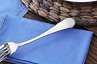 Vista 6 de Artaste 59328 Rain 1810 Tenedor de cena de acero inoxidable, 7.6 pulgadas, juego de 12, color plateado