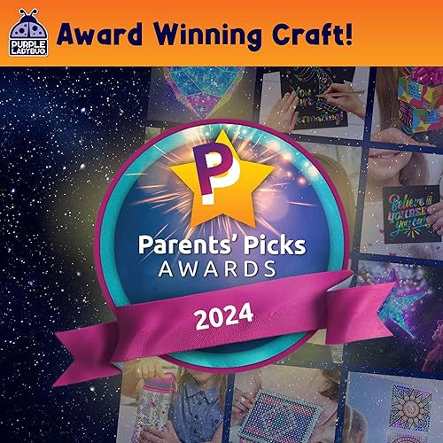 Miniatura 47 de PURPLE LADYBUG Prismic - Rompecabezas de oso 3D con luz nocturna, kit de manualidades LED para niños y adolescentes, regalos de 8 a 12 años