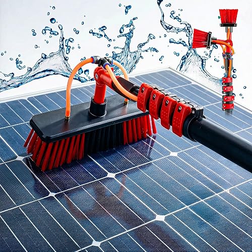 Hortensus Balai Brosse Télescopique avec Raccord d'Eau, 4…