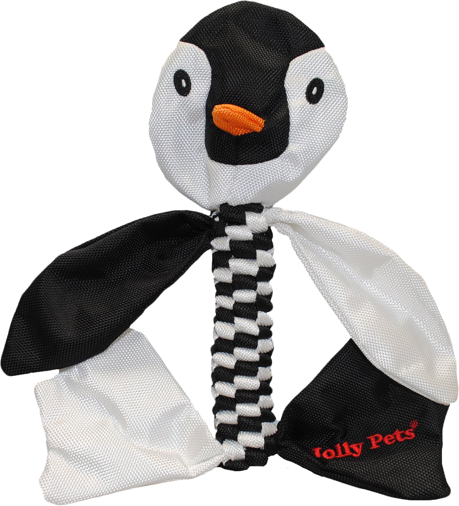 Jolly PetsFlathead Tug/Squeak Dog Toy, Penguin, Large, Model Number: FHP9
