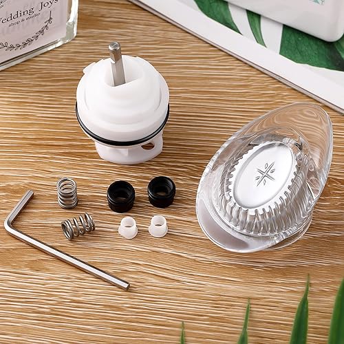 Miniatura 9 de Enhon Kit de reparación de grifo de ducha, compatible con grifos de una sola manija ValleyDanco, cartucho de ducha compatible con V-6680 V-770001,