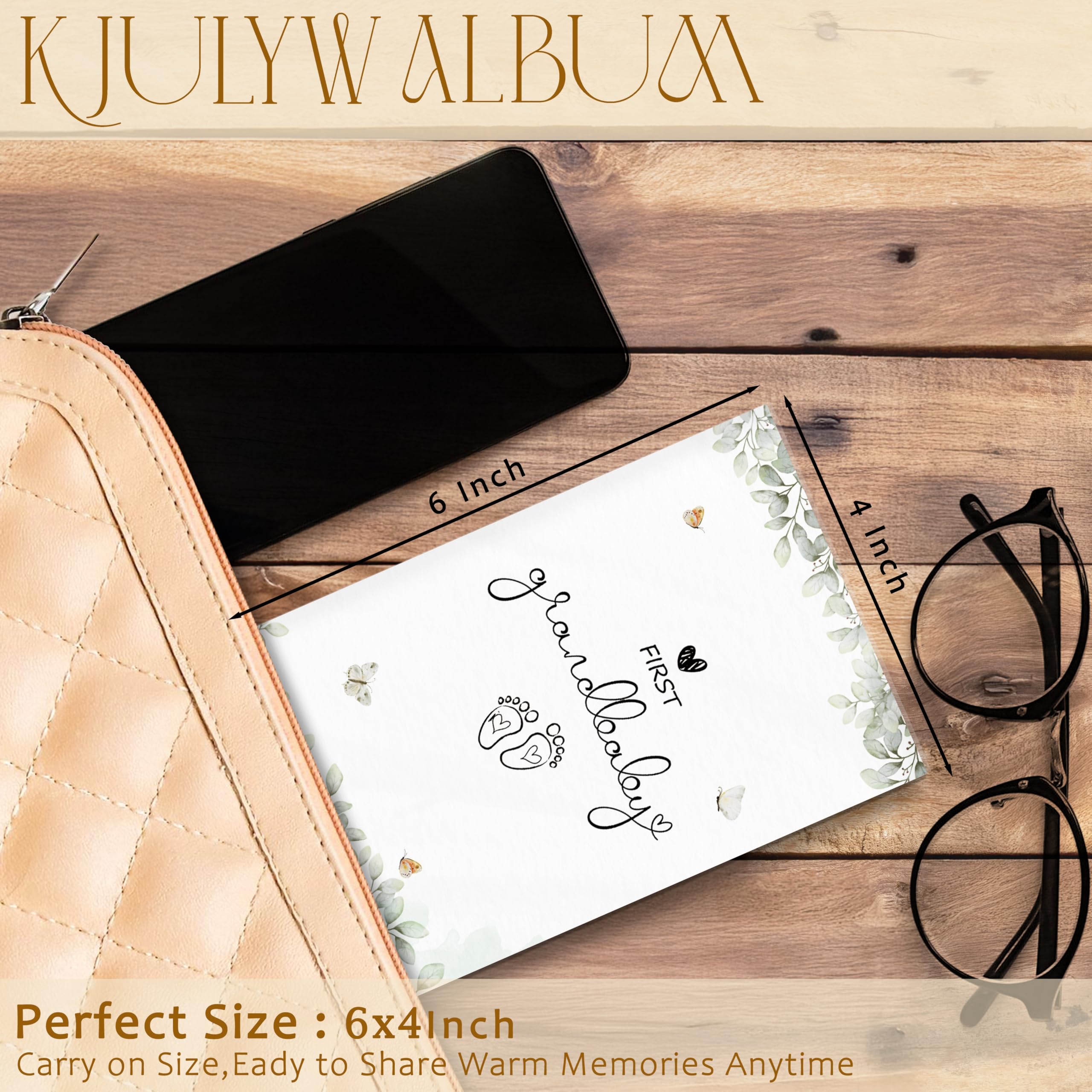 Amazon.co.jp: KJULYW 祖父母ギフト フォトアルバム 4x6 おばあちゃん