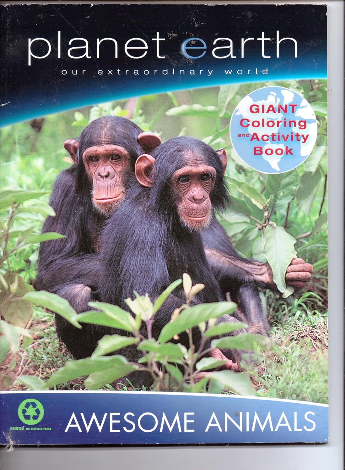 Planet Earth Giant Coloring & Activity Book ~ Awesome Animals (Our