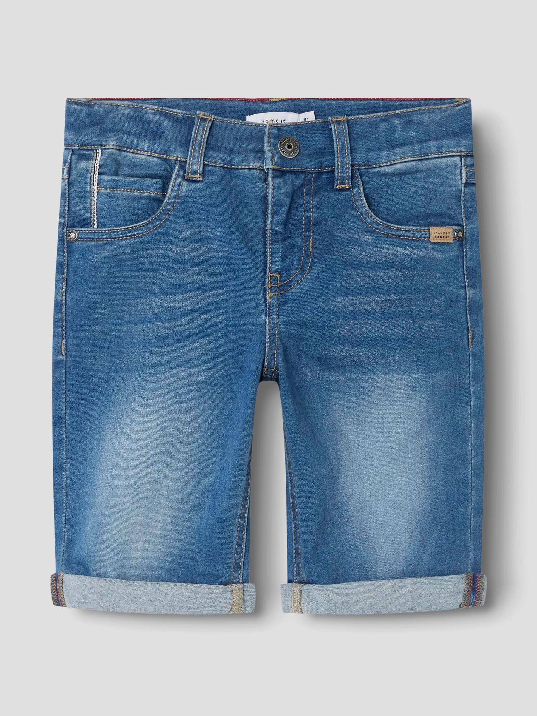 Name It - Nkmtheo Xsl DNM L Shorts 6622-cl Noos, Pantaloncini Bambini e Ragazzi