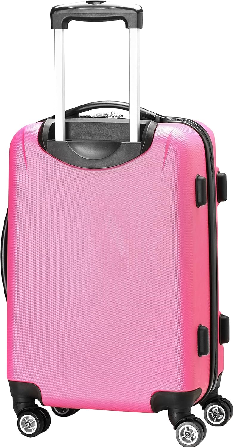 review Countries of World Soccer Carry-On Hardcase Luggage Spinner, Pink