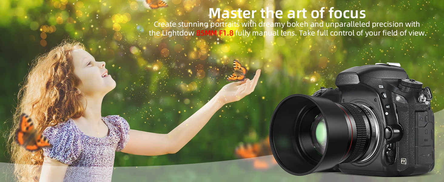 Lighidow 85ｍｍ F1.8 SONY E用 単焦点レンズ z0021 Amazon.com : E 85mm f1.8 Portrait Lens - MF for Sony a7 IV