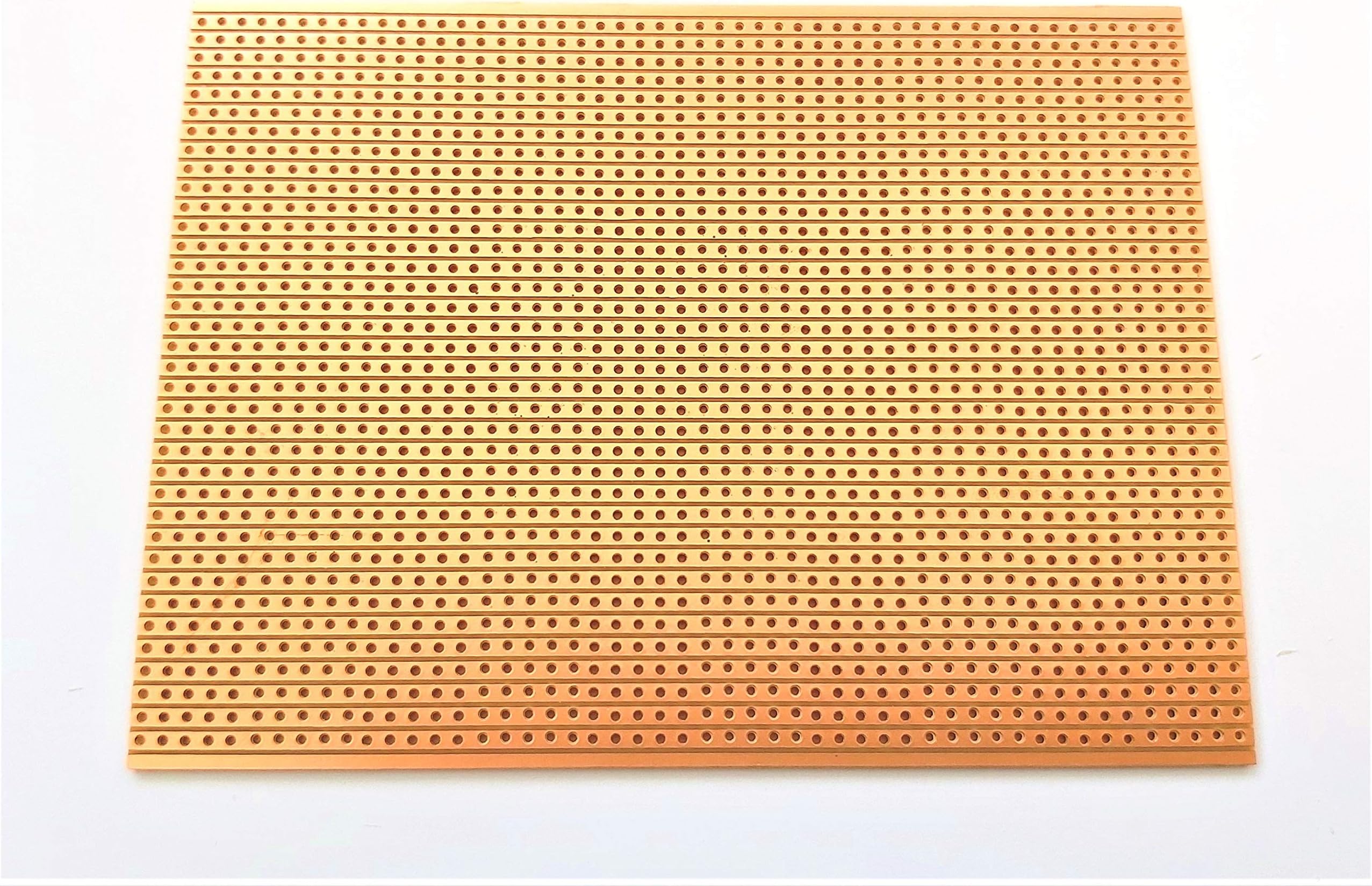 Copper Veroboard/Stripboard for PCB Prototyping - Large 95x127mm, Pack of 10