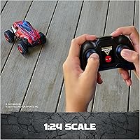 Vista 4 de Monster Jam, Marvel The Amazing Spider-Man RC Monster Truck, 1:24 Scale, Kids Toys for Boys and Girls Ages 4 and up