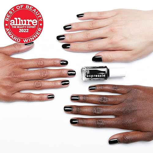 Vista 20 de essie - Esmalte de uñas de secado rápido, de un paso para color y brillo. 01 TRAER EL Latido