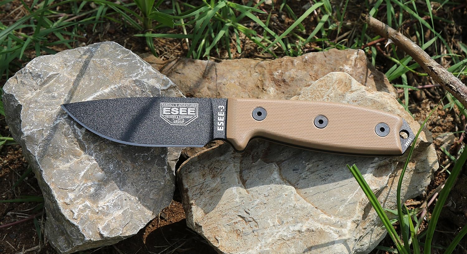 Blасk Frіdау Clеаrаnсе ESEE Knives 3P Fixed Blade Knife with Molded Polymer Sheath