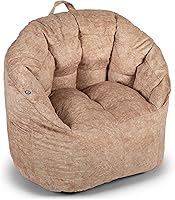 Vista 25 de Puf Milano para exteriores, color azul marino