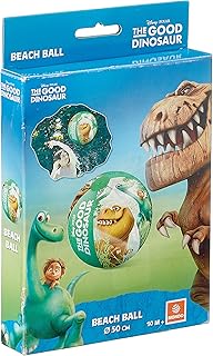 كرة شاطئ قابلة للنفخ ذي جود ديناصور من موندو - اخضر، 50 سم
