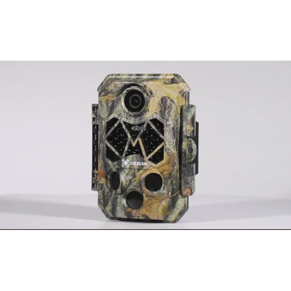 COCOCAM Wildkamera 4K 32MP Abzugsentfernung Bis 20m mit Bewegungsmelder, 0,2s Trigger Geschwindigkeit 45 pcs IR LEDs… – Bild 8
