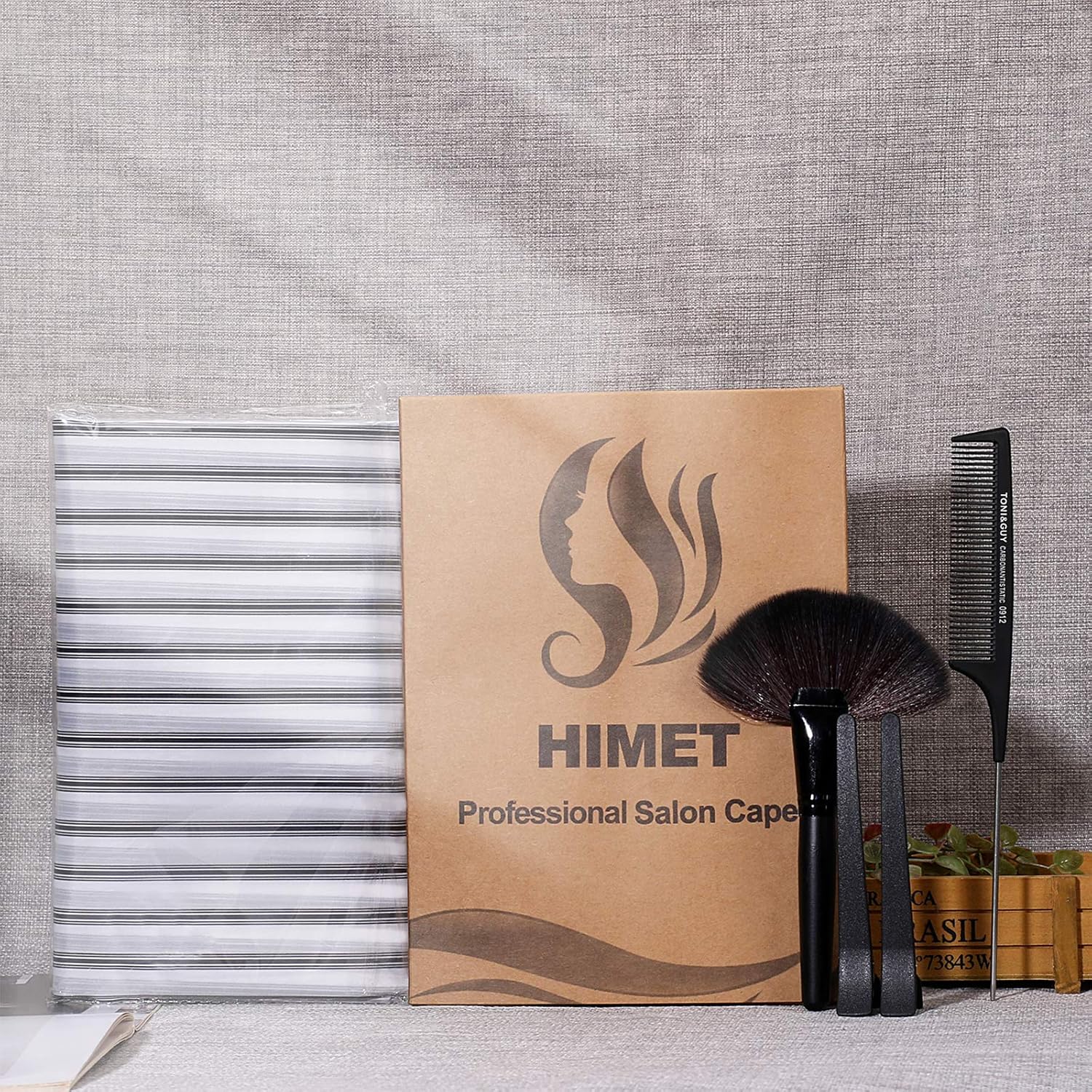 Professional Barber Cape with Snap Closure, Hair Cutting Cape Hairdressing Apron (white) : Beauty & Personal Care