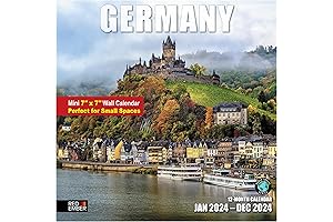 2024 Wall Calendar That Will Make You Feel Like Royalty: Castles