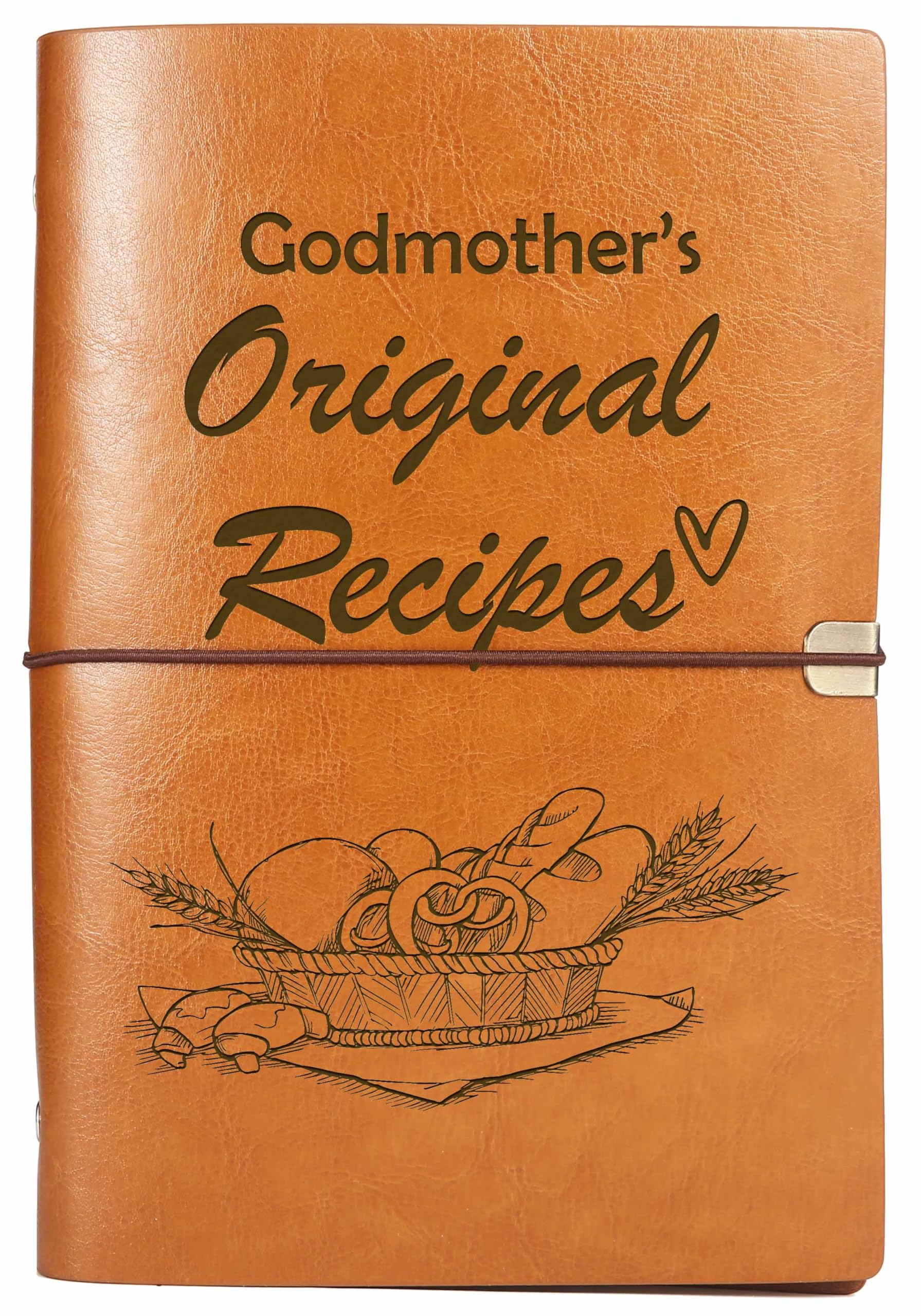Recetas originales de madrina organizadas en cuaderno recargable