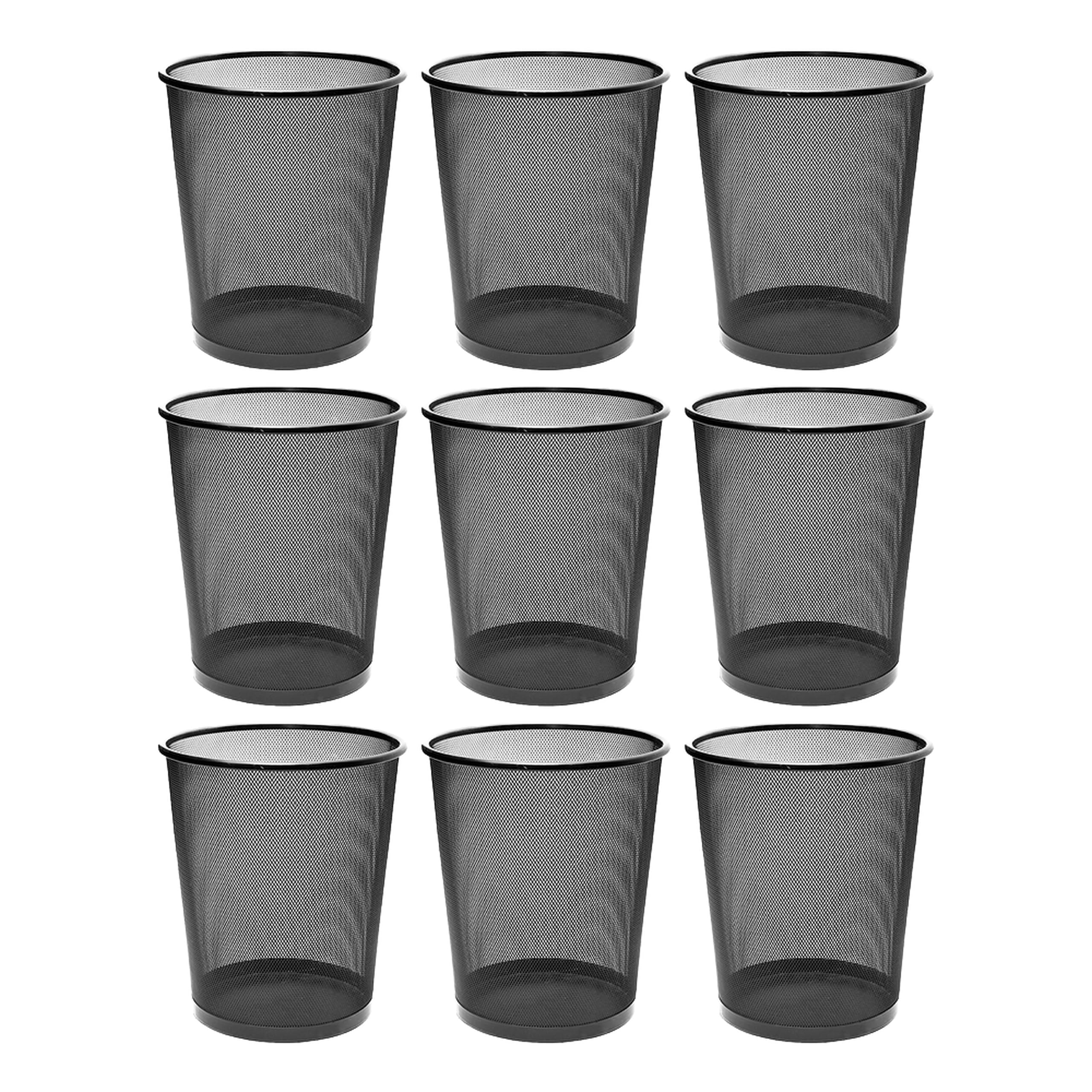 GoodWill Tech Mesh Recycling Bins - Black, 13L -10 GoodWill Tech Mesh Recycling Bins - Black, 13L -10