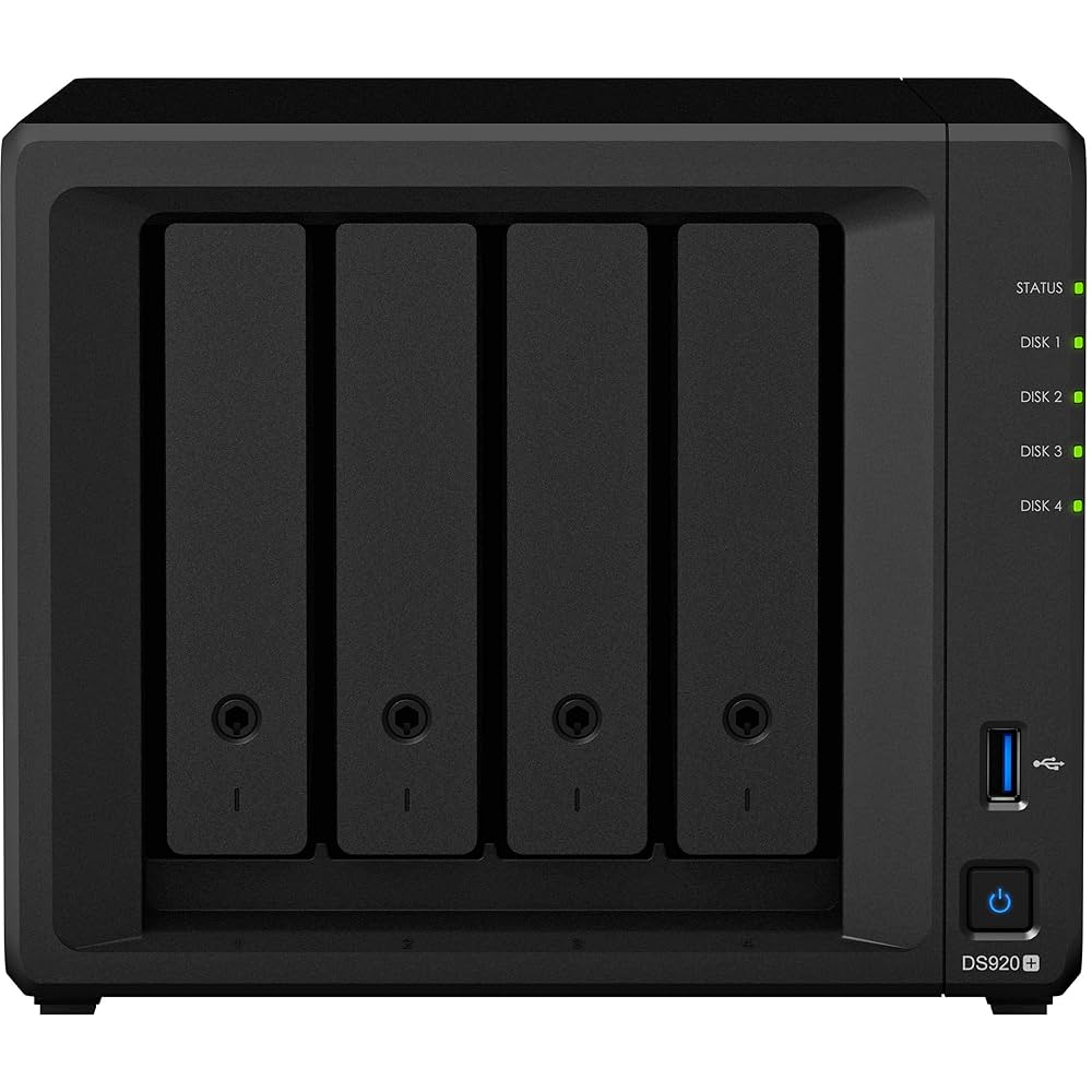 外付けハードディスク・ドライブ Synology DiskStation DS920+ Refurbished DiskStation DS920+ | Synology Inc.
