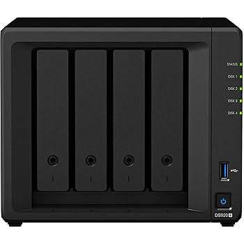 【新品未使用】Synology DiskStation DS920+ Amazon.com: Synology DiskStation DS920+ NAS Server for