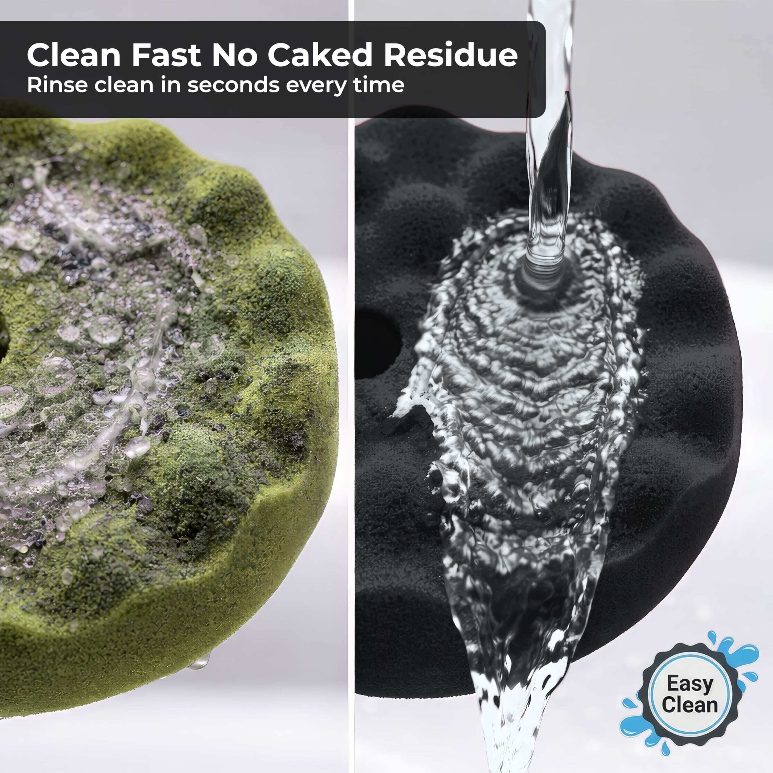 20 cm czarny wafel bardzo cienka piankowa podkładka wykończeniowa Final Buff Polish Wax - haczyk i pętelka