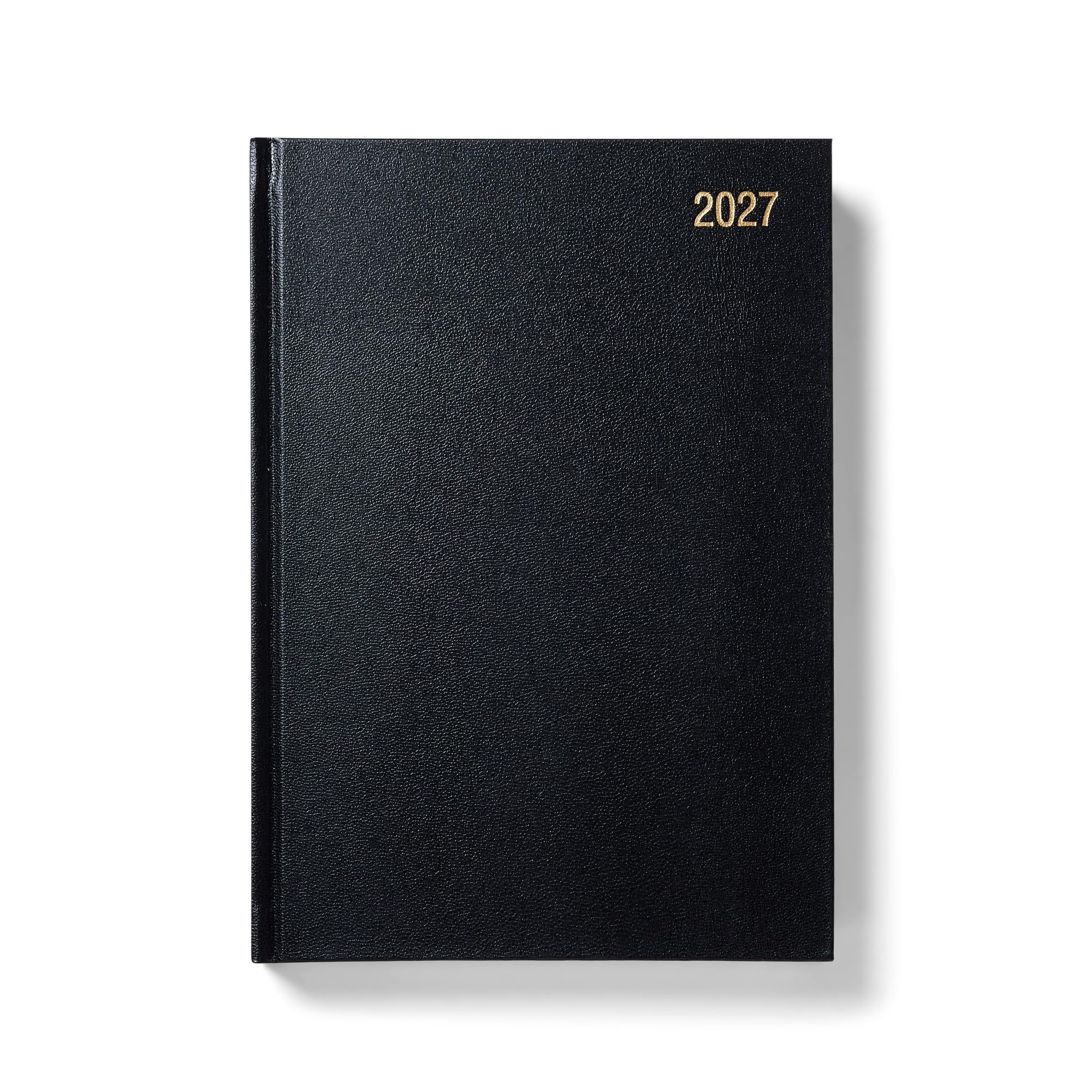 Morgan’s Direct 2027 NEW EDITION A5 Diary Day Per Page Black | Hardback Daily Planner Desk Diary | Office, Home & Business Organiser | Work, Appointment & Personal Schedule Planner