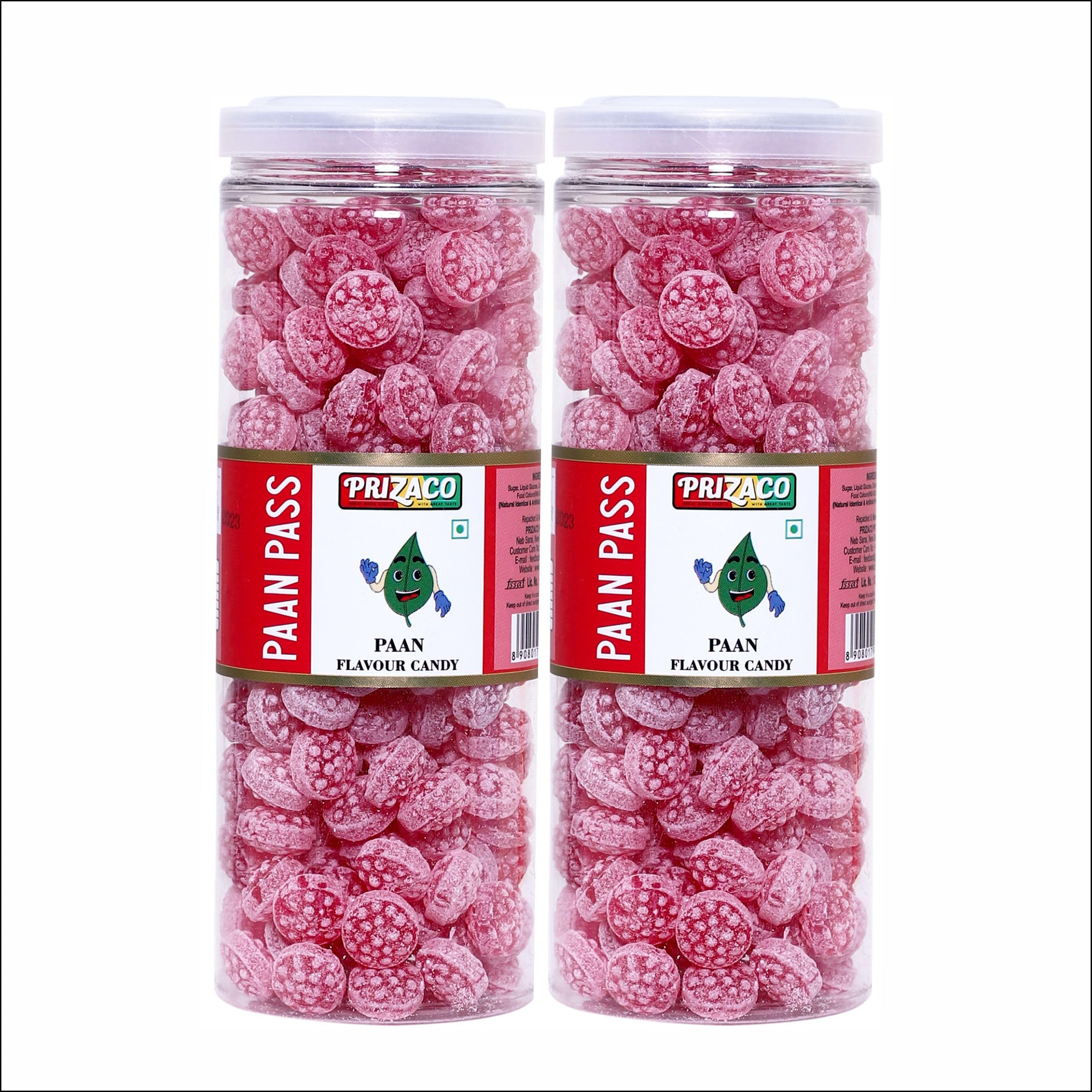 Prizaco Paan Flavour Candy | Pack of 2 x215g | 430gram (B0CF1N1VV1) Amazon Price History, Amazon Price Tracker