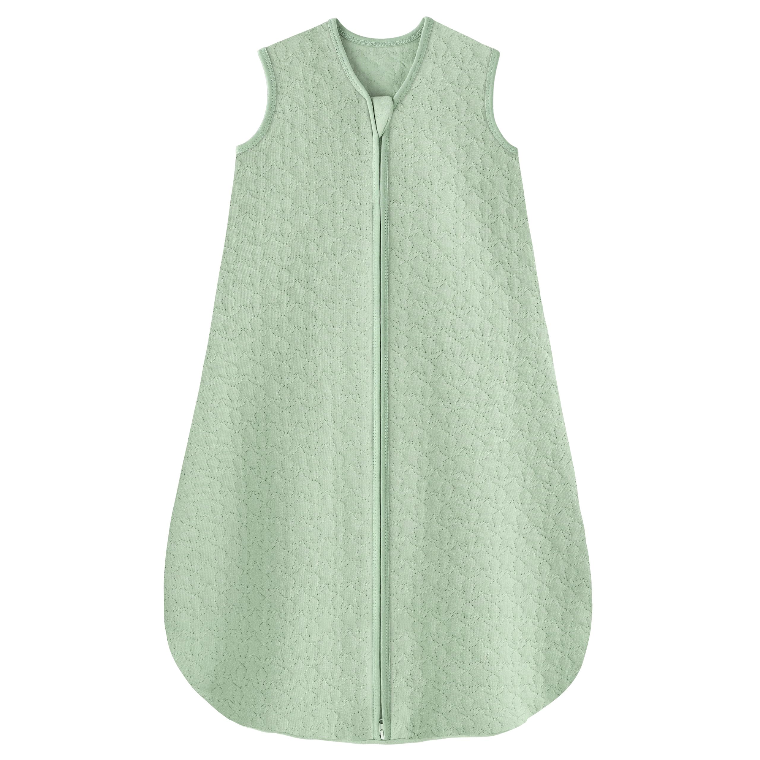 Unnivoll Schlafsack Baby Sommer 1.0 Tog Babyschlafsack 18-36 monate Sommerschlafsack 90 cm für Jungen Mädchen Kinder Grün