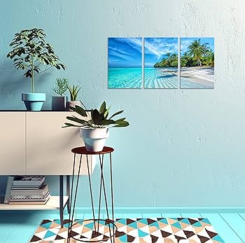 No.223♡特大サイズ♡フレーム付きキャンバスアート　風景画　海の絵画 No.223♡特大サイズ♡フレーム付きキャンバスアート 風景画 海の