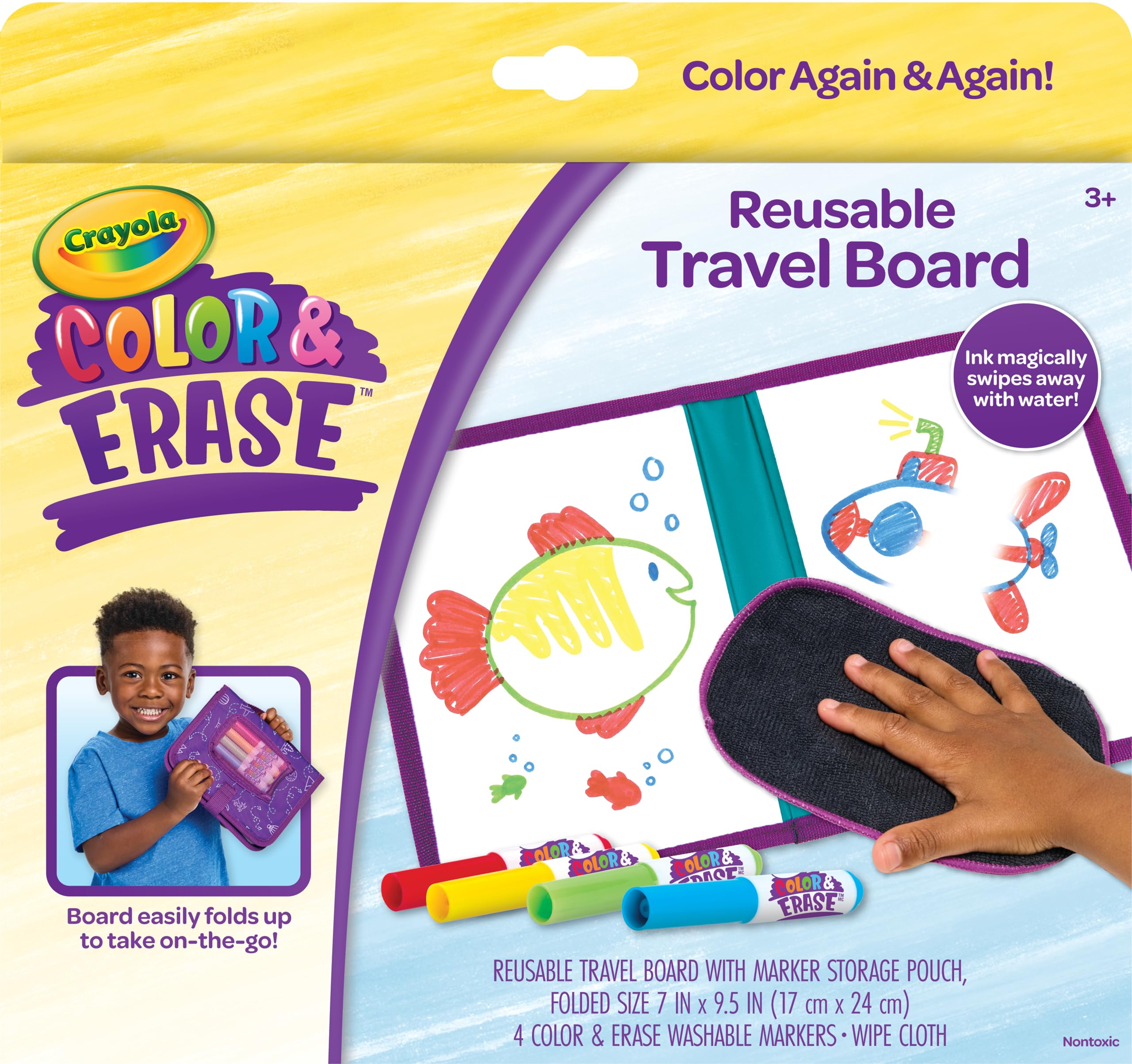 Crayola Color Wonder Crayola Color And Erase Mat Travel Pack Ultra