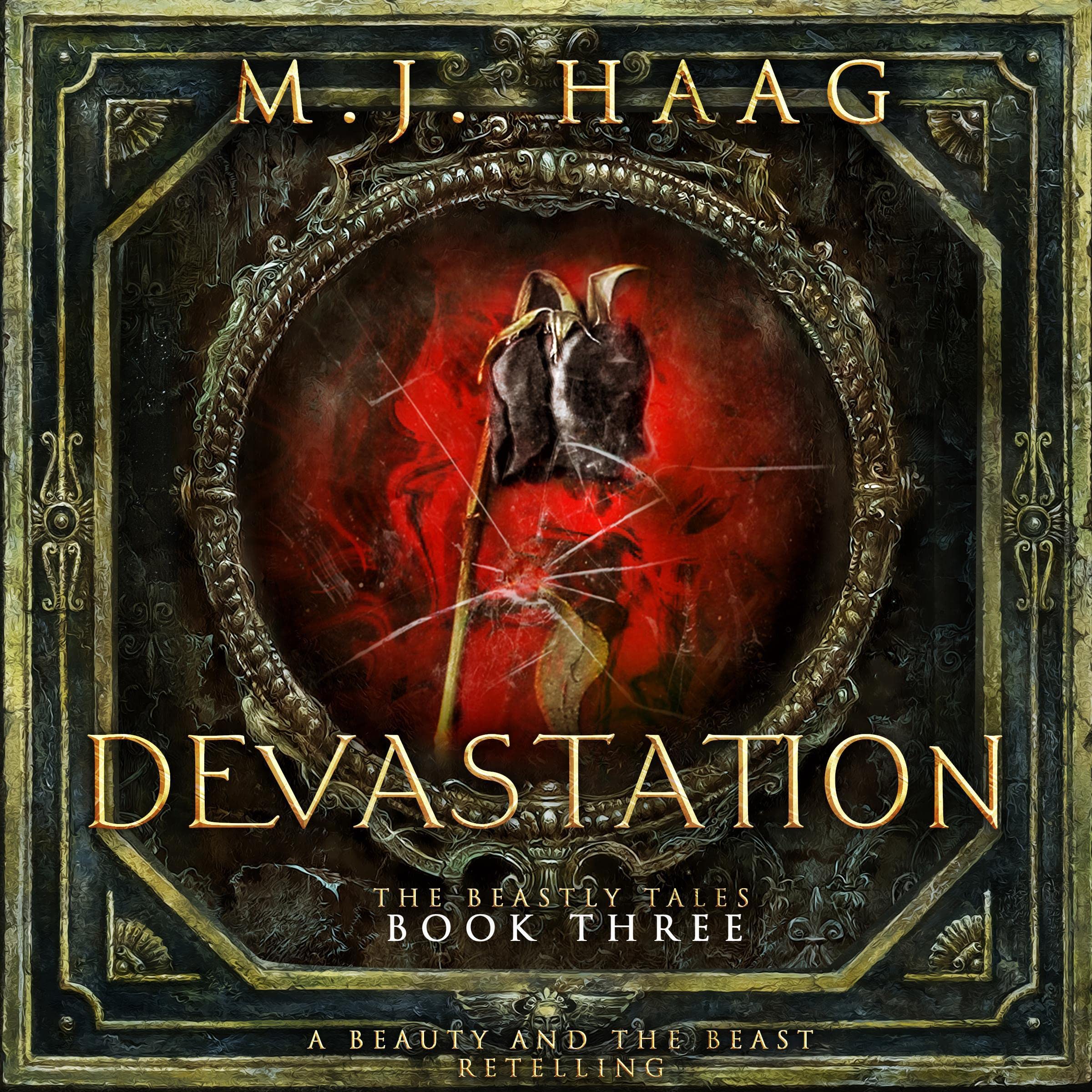 Cover art for Devastation: A Beauty and the Beast Novel