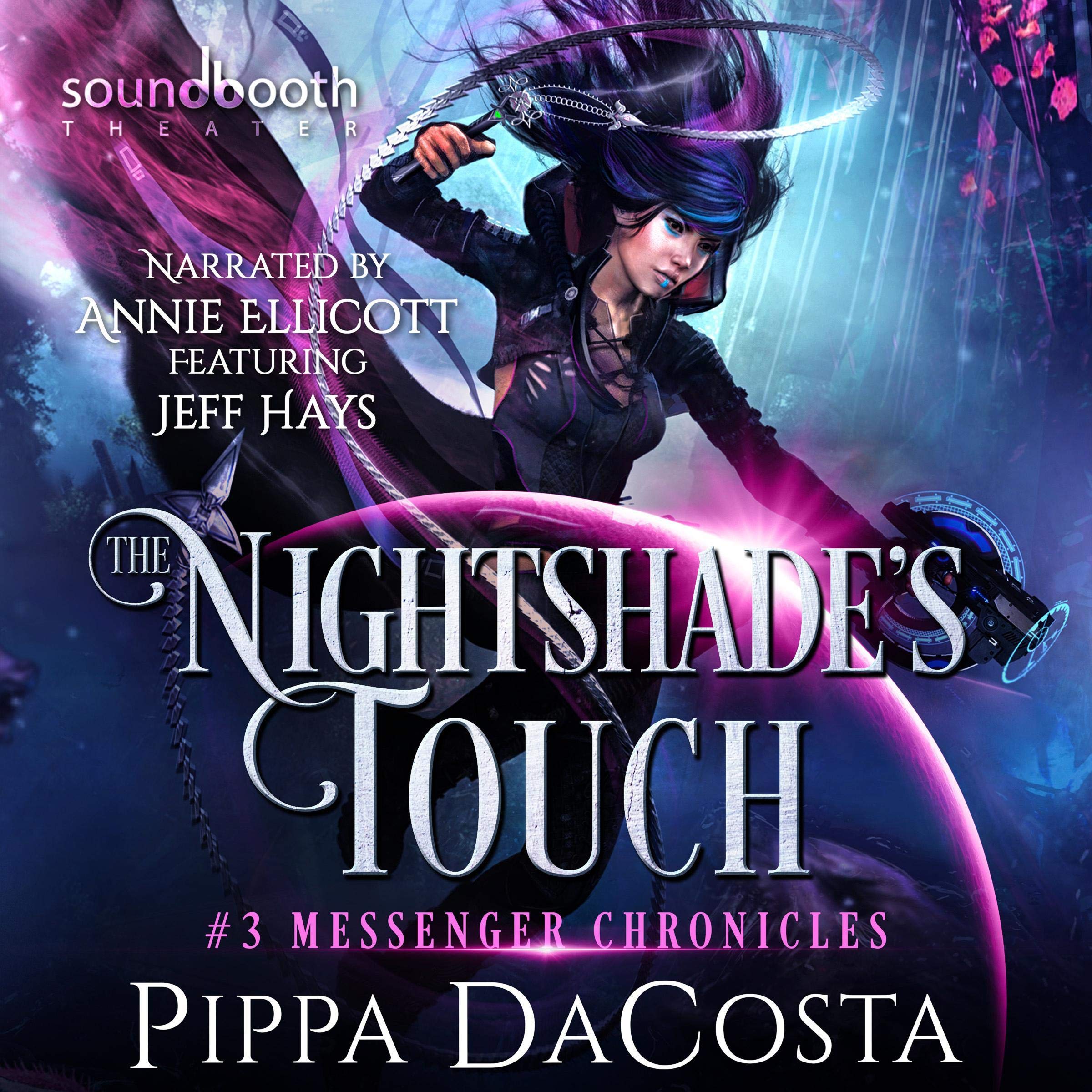 Cover art for The Nightshade’s Touch: A Paranormal Space Fantasy