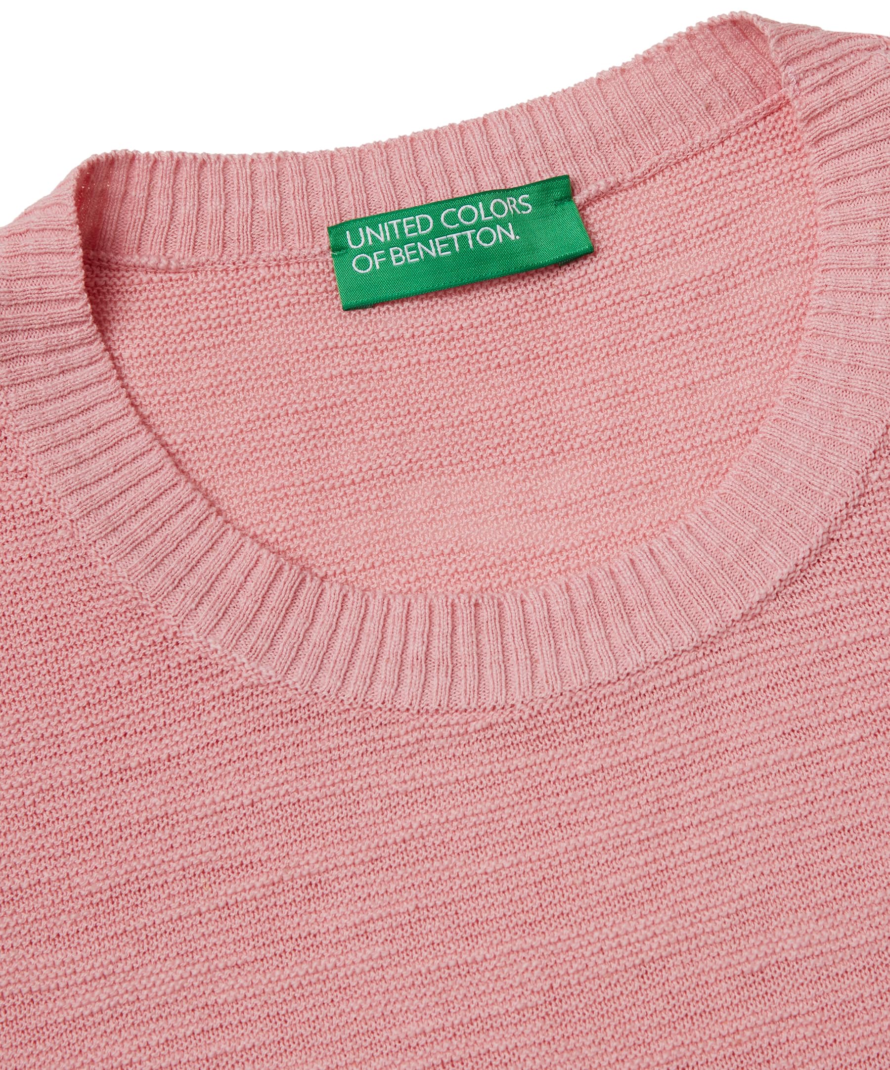 United Colors of Benetton Damen Maglia G/C S/M 105gd109z T-Shirt (1er Pack)