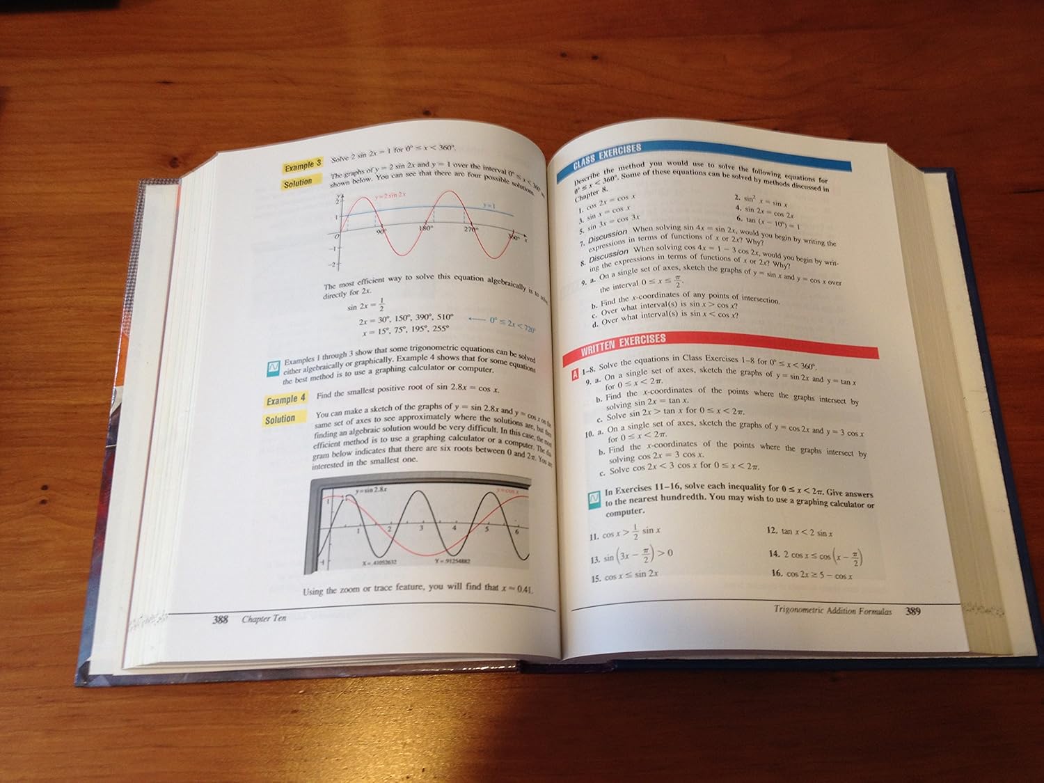 Advanced Mathematics: Precalculus With Discrete Mathematics and Data Analysis      Edition Unstated